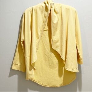 ORGANIC RAGS EVEYLN & ARTHUR Sunny Yellow Cardigan